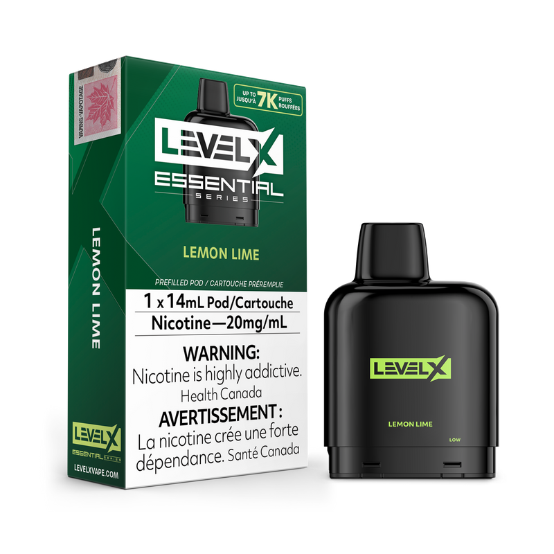 LEMON LIME - LEVEL X POD ESSENTIAL SERIES 14mL (FEDERAL)