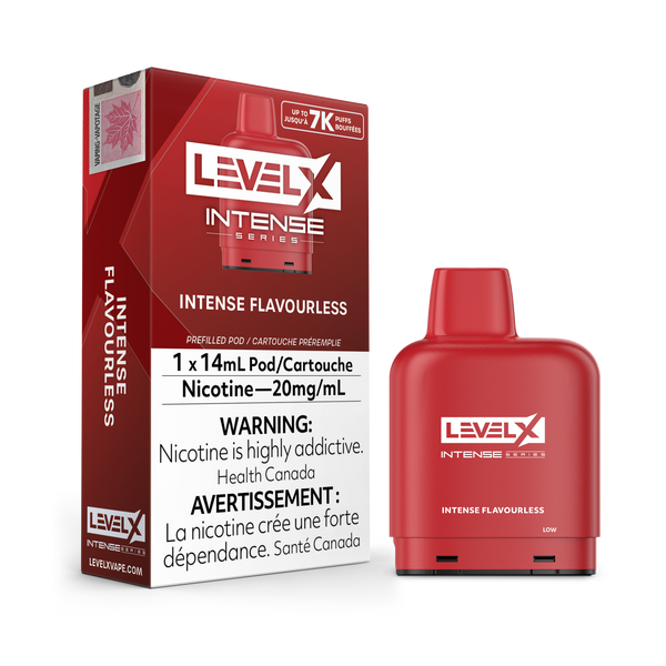 INTENSE FLAVOURLESS - LEVEL X POD INTENSE SERIES 14mL