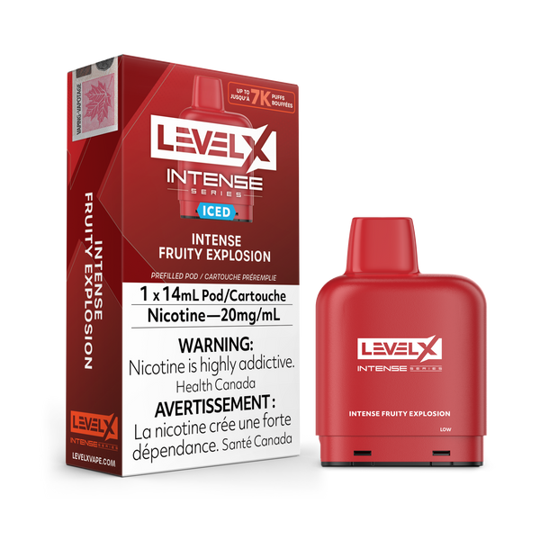 INTENSE FRUITY EXPLOSION - LEVEL X POD INTENSE SERIES 14mL (ONTARIO)