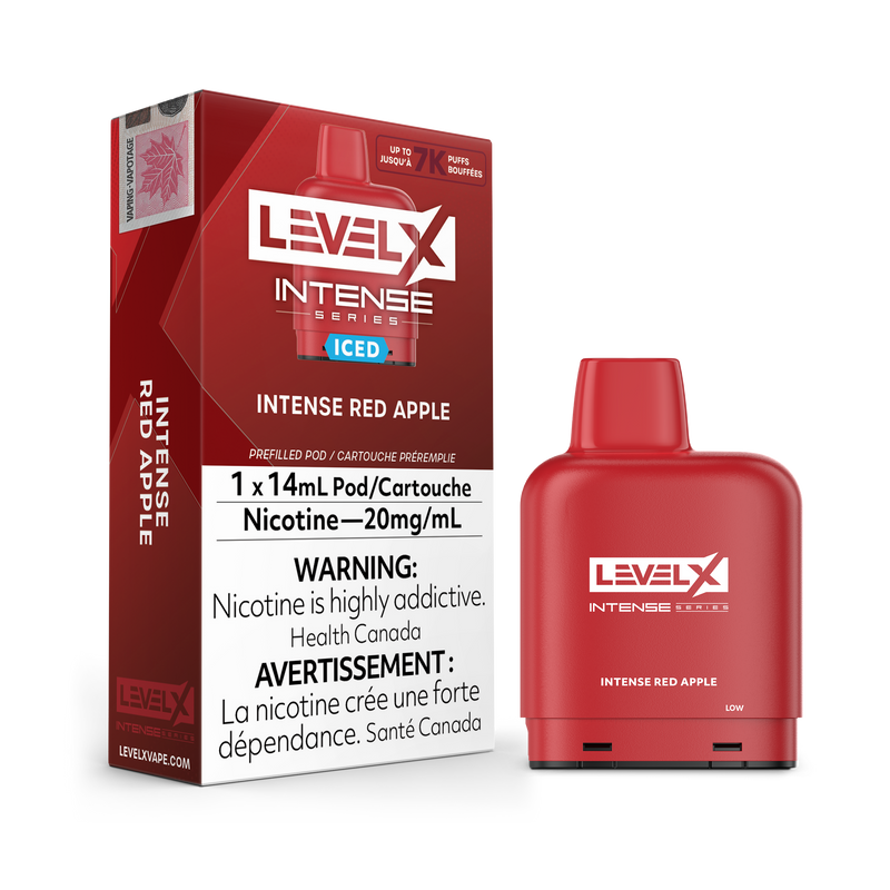 INTENSE RED APPLE - LEVEL X POD INTENSE SERIES 14mL (ONTARIO)