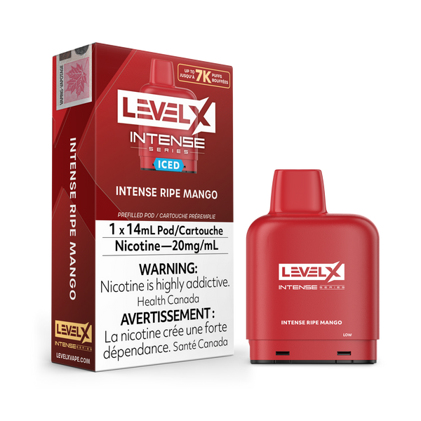 INTENSE RIPE MANGO - LEVEL X POD INTENSE SERIES 14mL (ONTARIO)