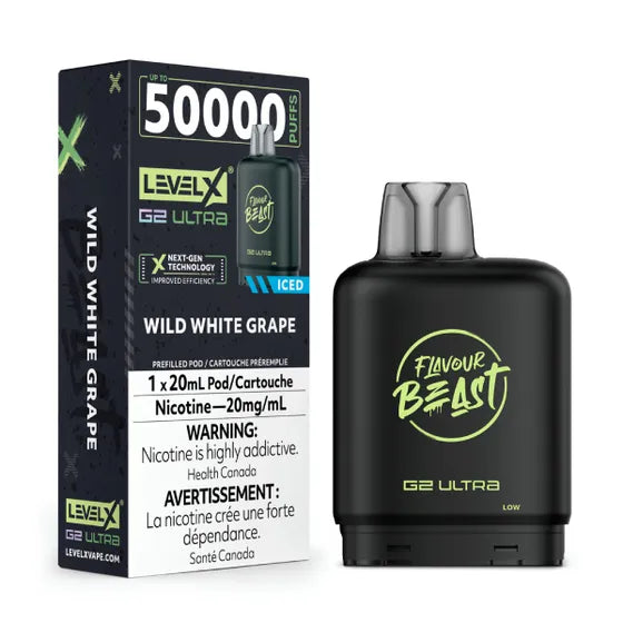 WILD WHITE GRAPE - FLAVOUR BEAST LEVEL X G2 ULTRA (20mL) (ONTARIO)