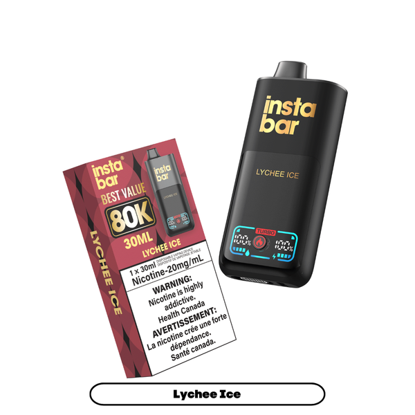 LYCHEE ICE - INSTA BAR 80K (30mL)