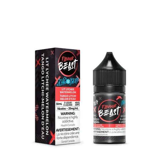 LIT LYCHEE Pastèque GLACÉE - SAVEUR BEAST E LIQUIDE (30mL)