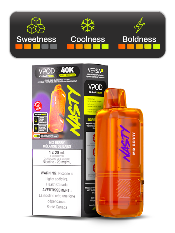 MIX BERRY VPOD - VERSA X BY NASTY (20mL) *VERSA X DEVICE REQUIRED*