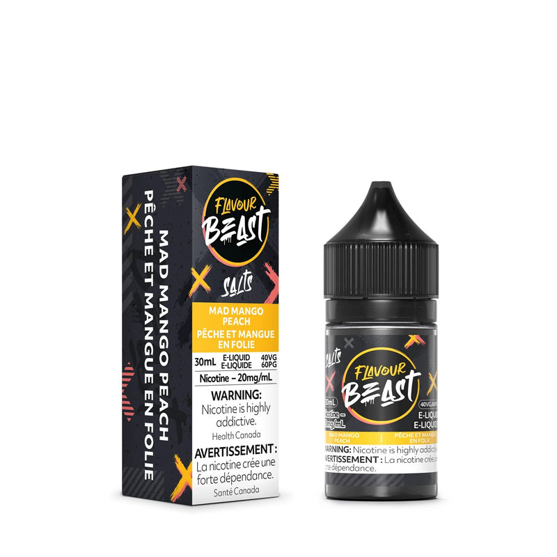 MAD MANGO PEACH - FLAVOUR BEAST E LIQUID (30mL) (ONTARIO)