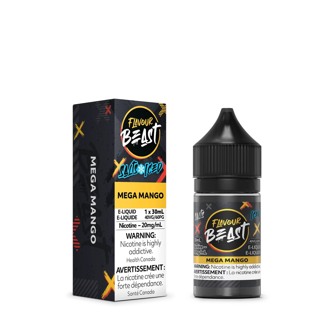 MEGA MANGO - FLAVOUR BEAST E LIQUID (30mL) (ONTARIO)