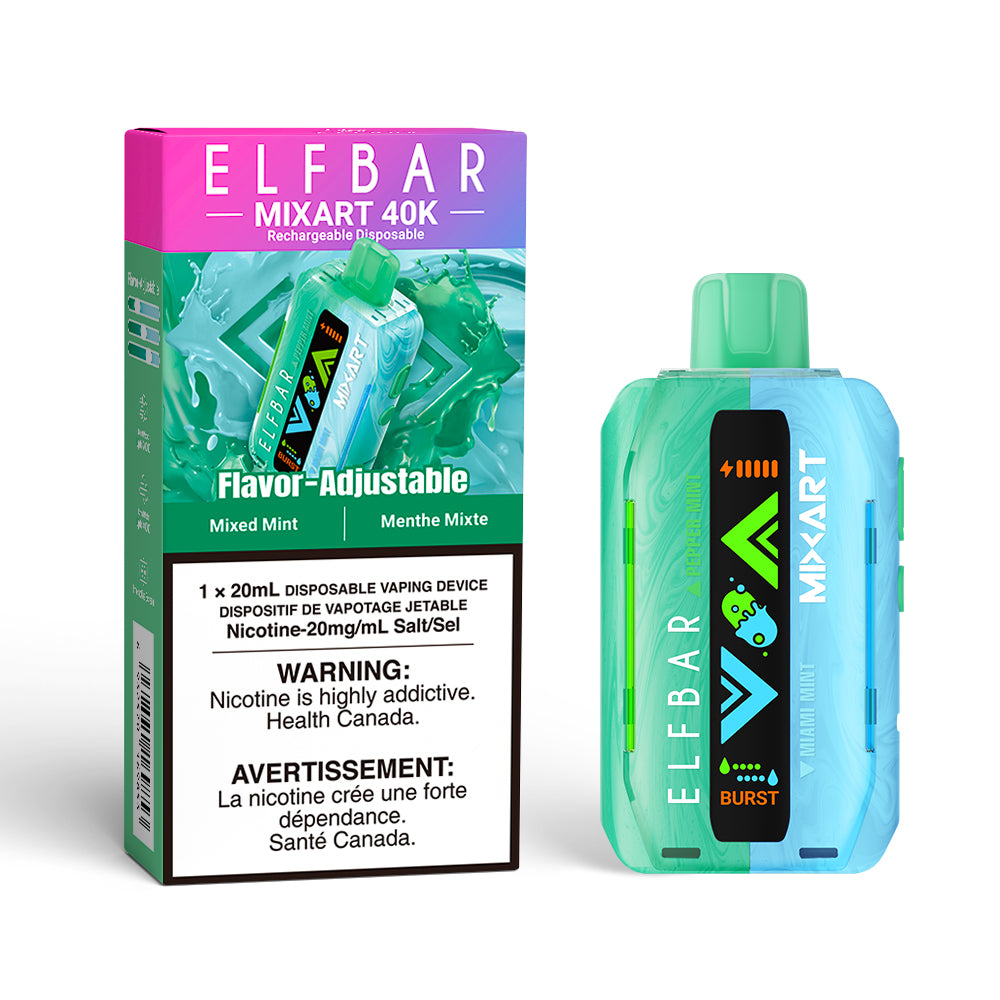 MIXED MINT - ELFBAR MIXART 40K (20mL) (ONTARIO)