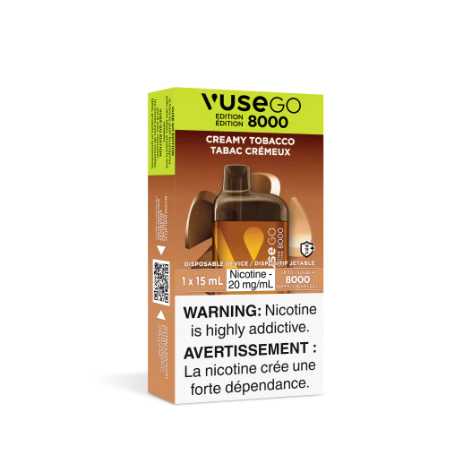 CREAMY TOBACCO - VUSE GO 8000