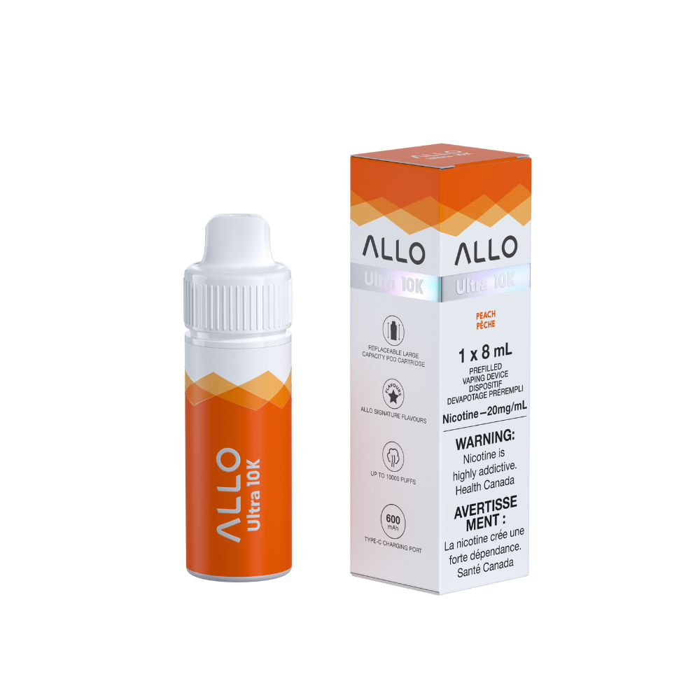 PEACH - ALLO ULTRA 10K (8mL) (DEVICE & POD KIT)