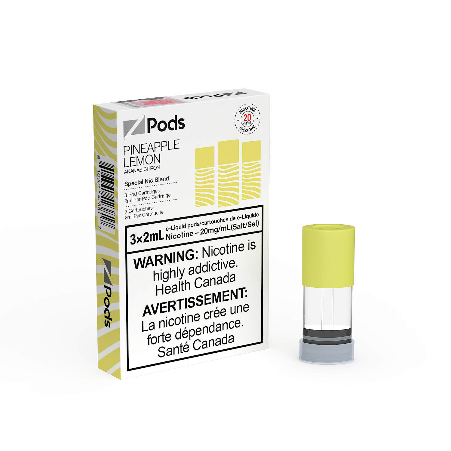 Z-PODS: PINEAPPLE LEMON (ONTARIO)