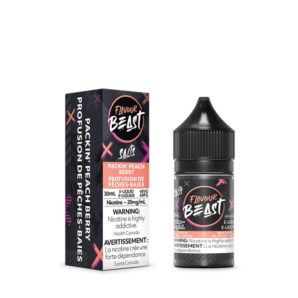 PACKIN' PEACH BERRY - FLAVOUR BEAST E LIQUID (30mL) (ONTARIO)