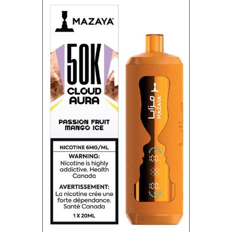 PASSIONFRUIT MANGO ICE - MAZAYA CLOUD AURA 50K (20mL)