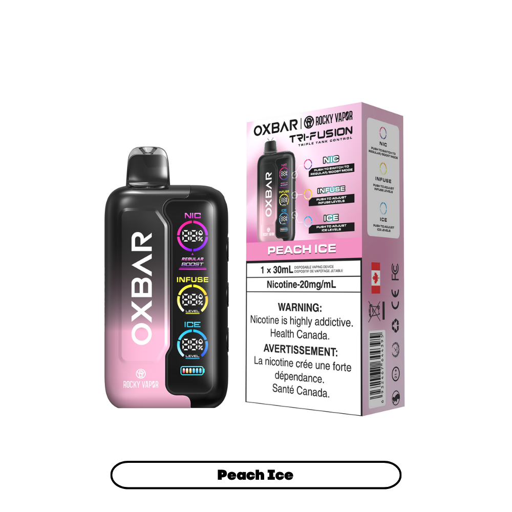 PEACH ICE - OXBAR TRI FUSION (20mL)