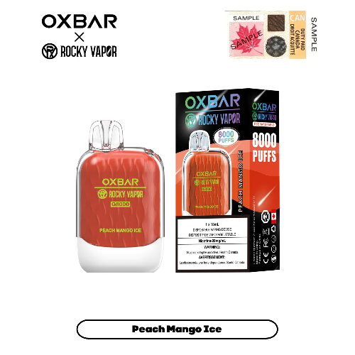 OXBAR G8000 - GLACE PÊCHE MANGUE