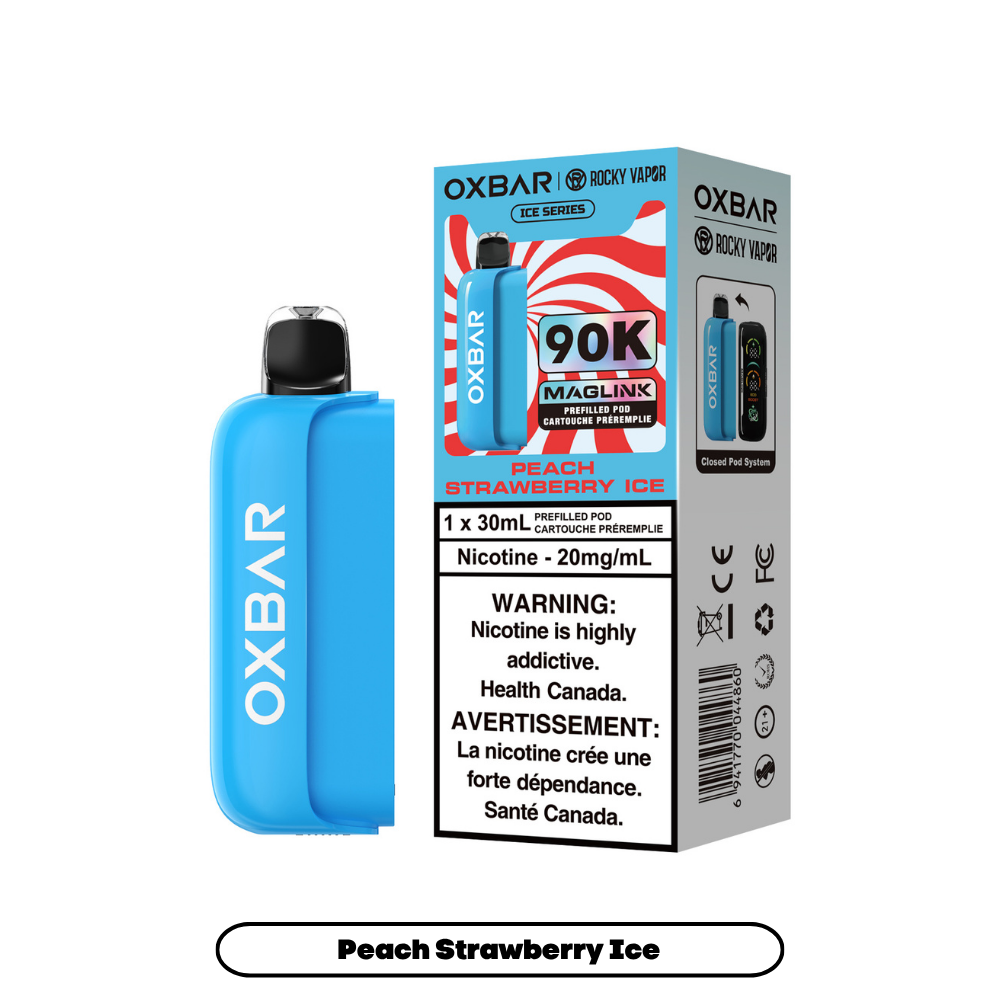 PEACH STRWABERRY ICE - OXBAR MAGLINK (POD ONLY, MAGLINK DEVICE REQUIRED)
