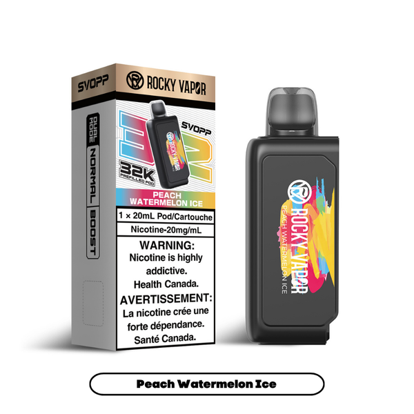 GLACE À LA PÊCHE ET À LA Pastèque - OXBAR MAZE PRO PAR ROCKY VAPOR