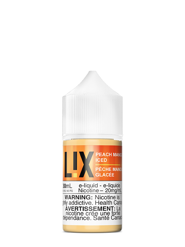 L!X - PEACH MANGO ICED (LIX) (30mL) (ONTARIO)