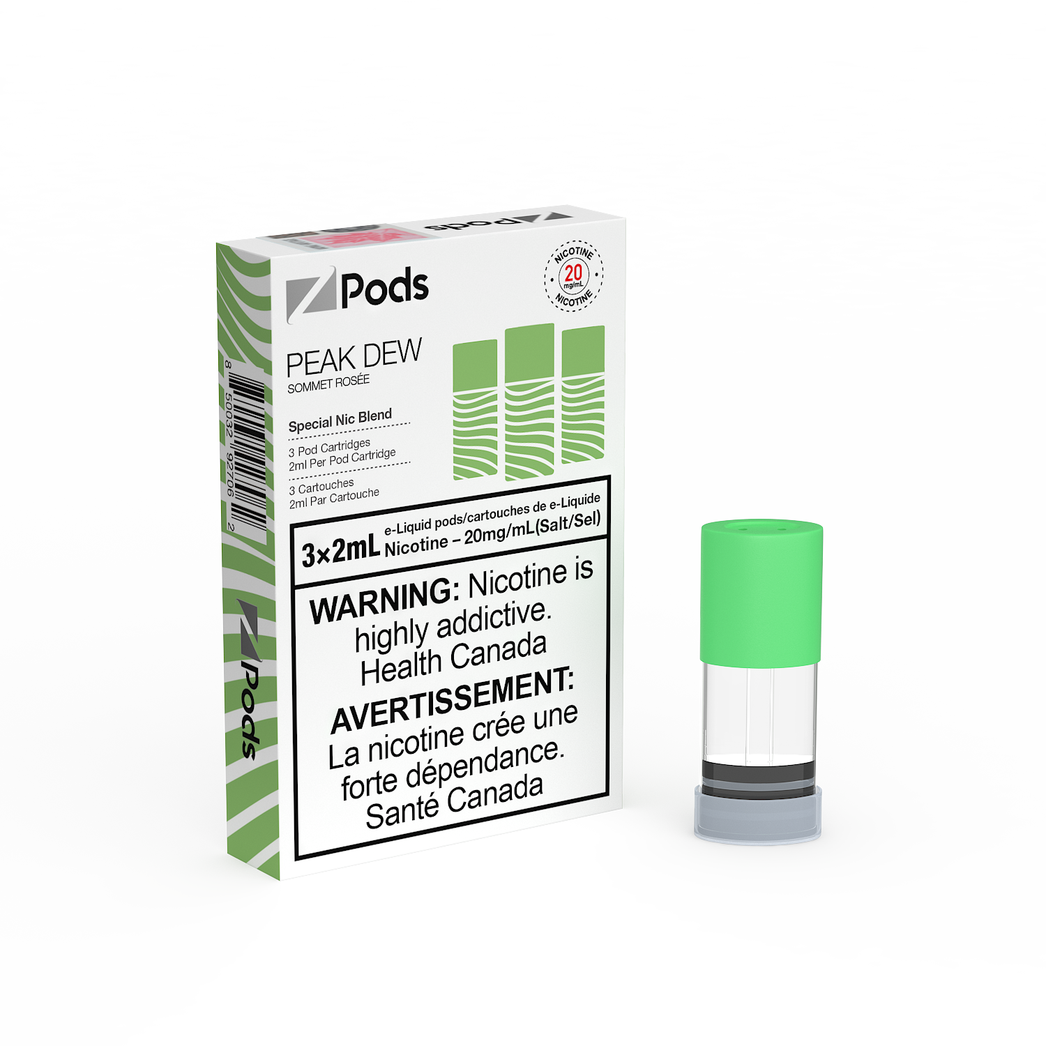 Z-PODS: MOUNTAIN FEW ICE (PEAK DEW) (ONTARIO)