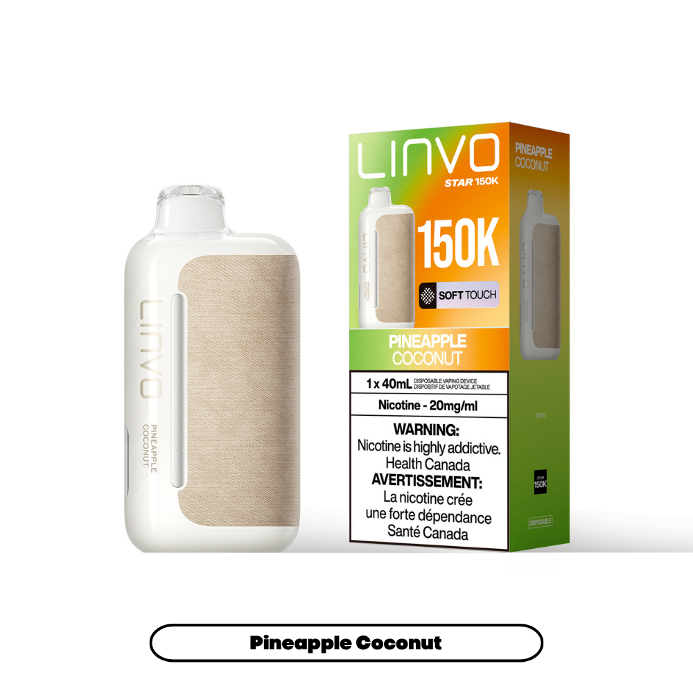 PINEAPPLE COCONUT - LINVO STAR 150K (40mL)
