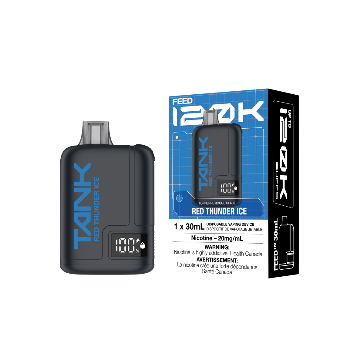 RED THUNDER ICE - FEED TANK 120K (30mL)