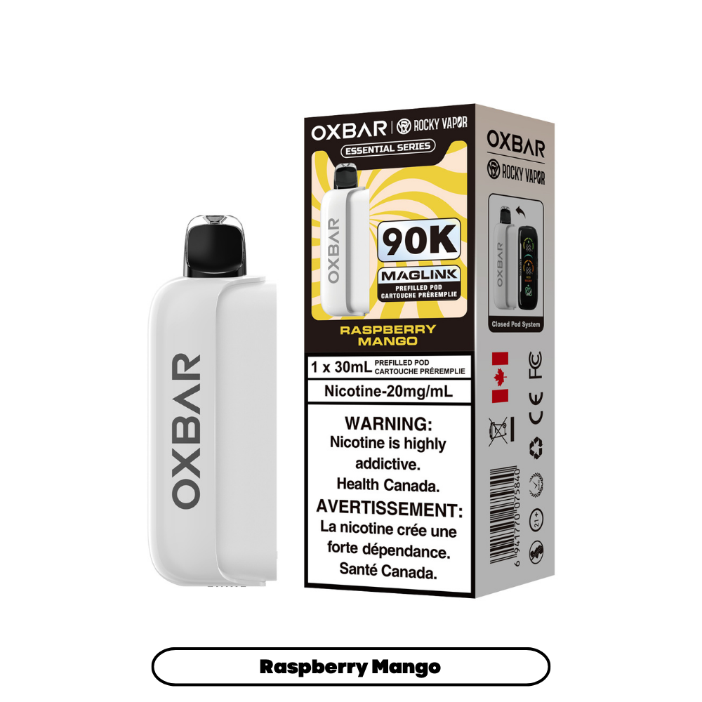 RASPBERRY MANGO - OXBAR MAGLINK (POD ONLY, MAGLINK DEVICE REQUIRED) (30mL)