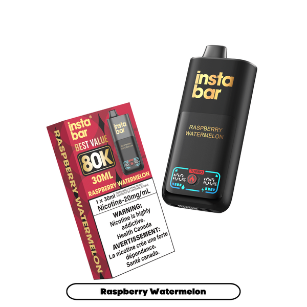 RASPBERRY WATERMELON - INSTA BAR 80K (30mL)