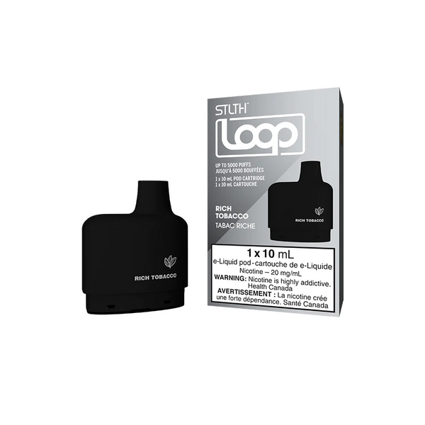 STLTH LOOP POD - RICH TOBACCO (STLH LOOP DEVICE REQUIRED)