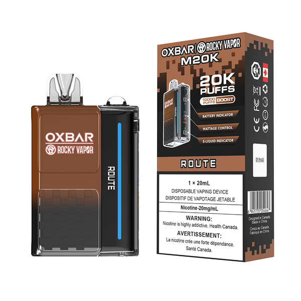 ROUTE - OXBAR M20K BY ROCKY VAPOR