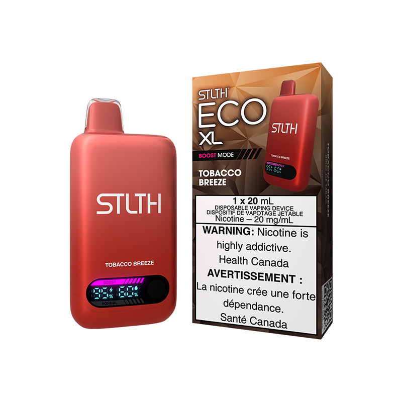 TOBACCO BREEZE - STLTH ECO XL JETABLE (20mL)