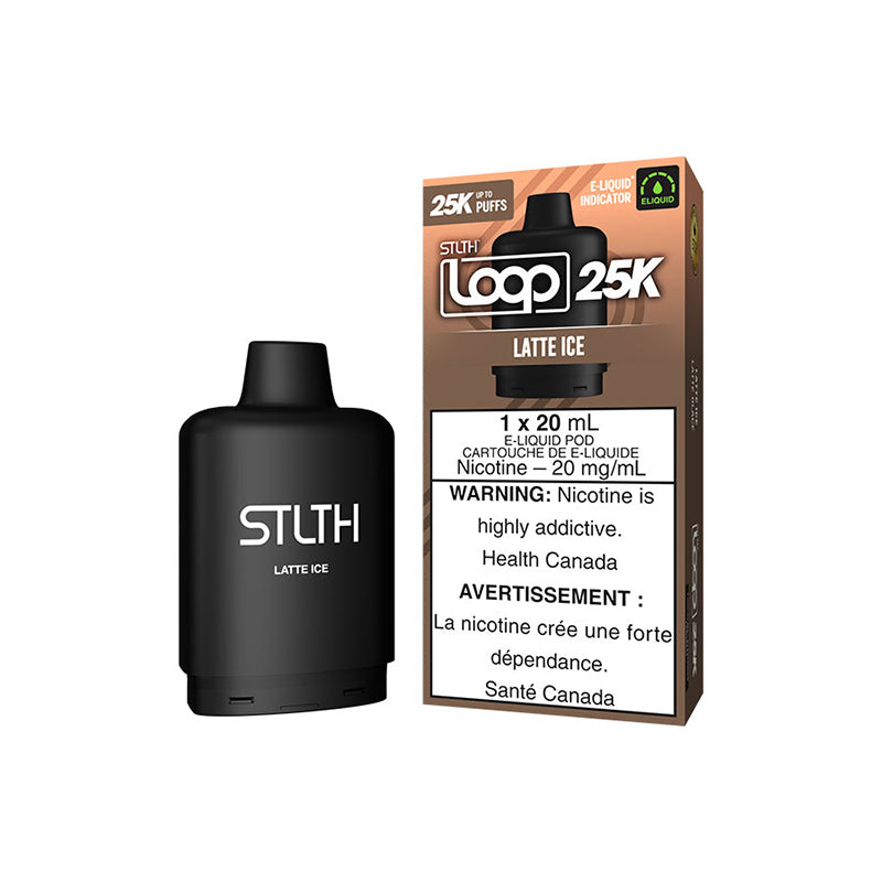 LATTE ICE - STLTH LOOP 25K (20mL) (ONTARIO)