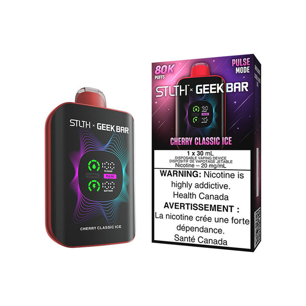 CHERRY CLASSIC ICE  - STLTH X GEEK BAR DISPOSABLE (30mL)