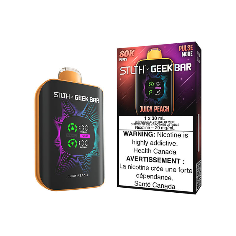 JUICY PEACH - STLTH X GEEK BAR DISPOSABLE (30mL)