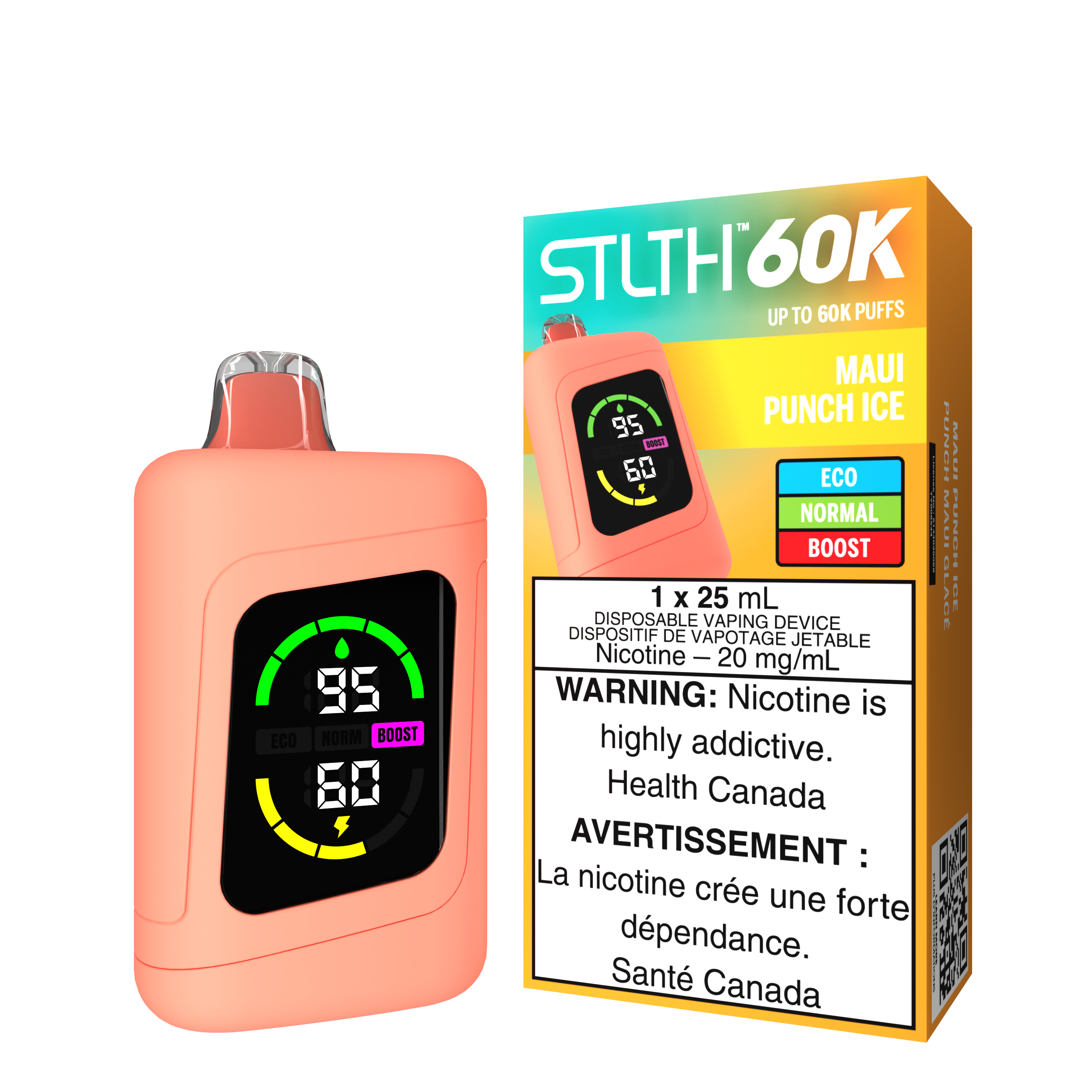 MAUI PUNCH ICE - STLTH 60K DISPOSABLE (ONTARIO)