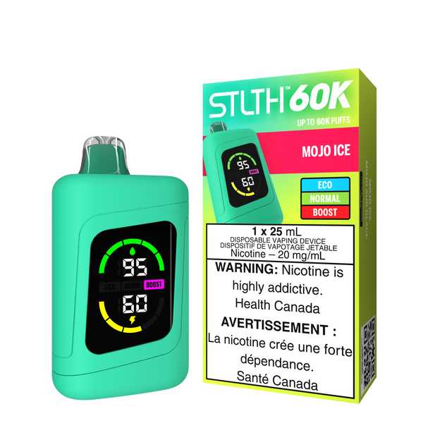 MOJO ICE - STLTH 60K DISPOSABLE (ONTARIO)