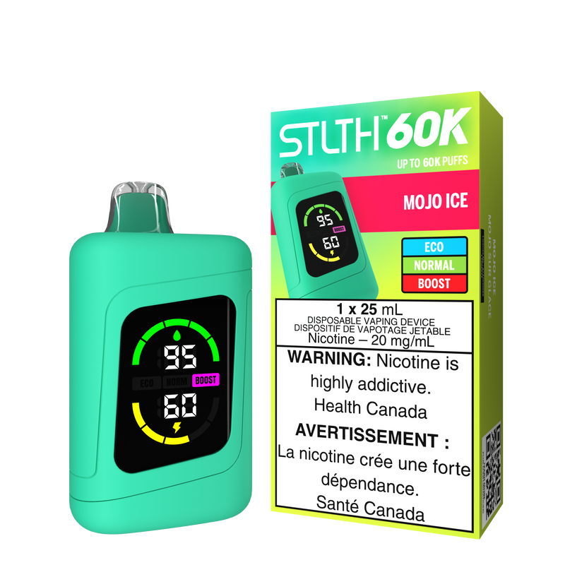 MOJO ICE - STLTH 60K DISPOSABLE (ONTARIO)