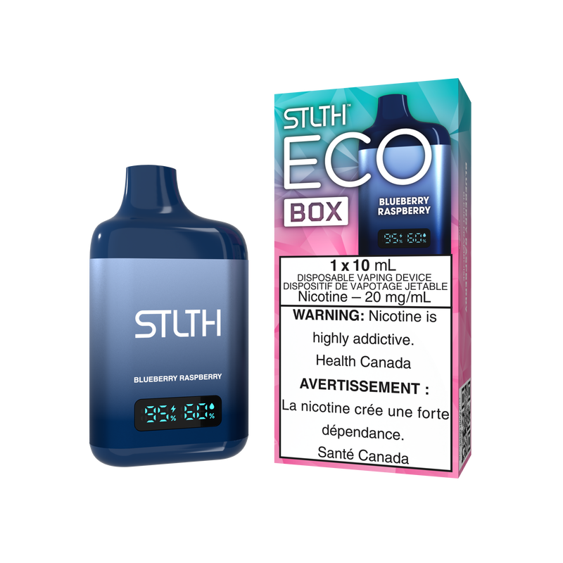 BLUEBERRY RASPBERRY  - STLTH ECO BOX DISPOSABLE