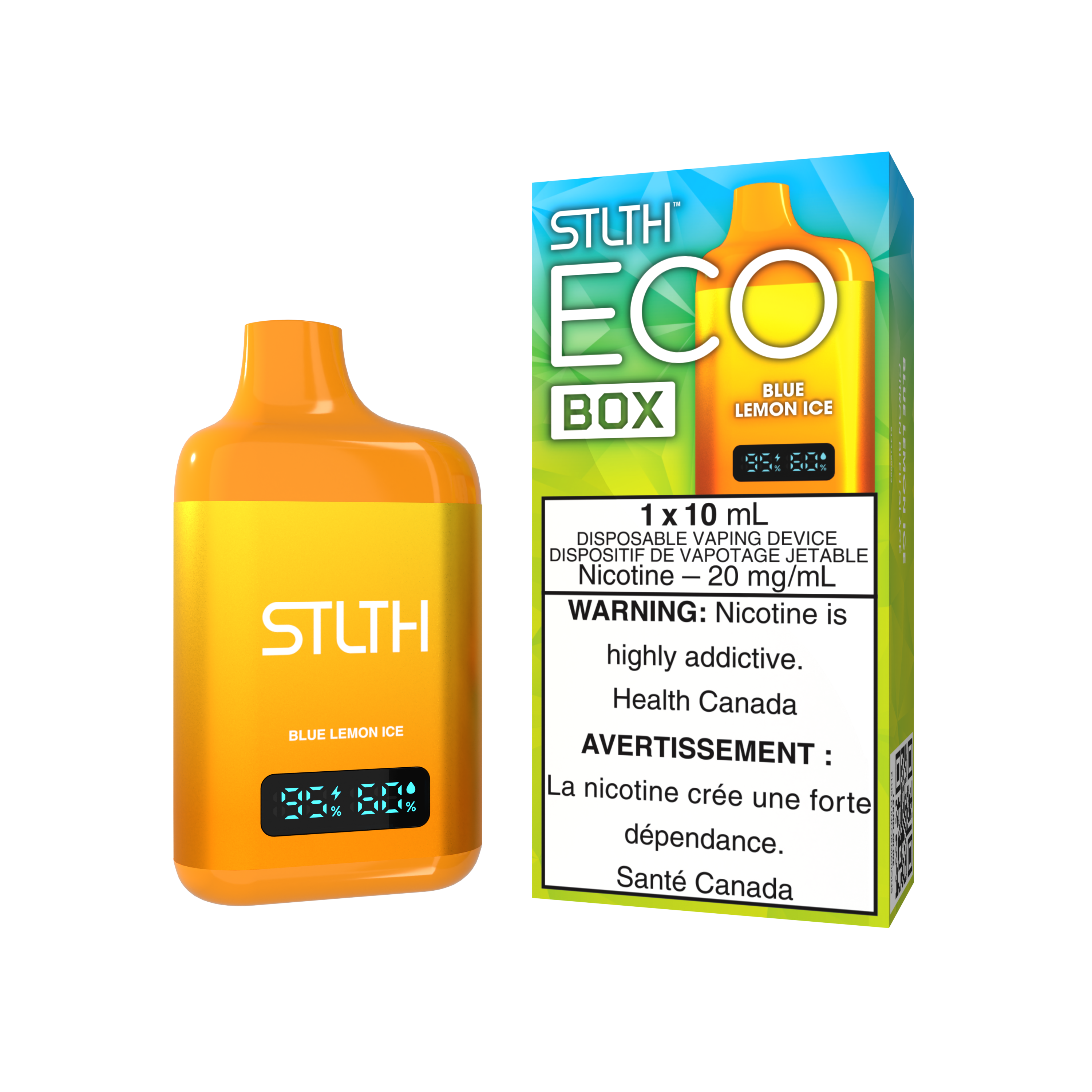 BLUE LEMON ICE  - STLTH ECO BOX DISPOSABLE