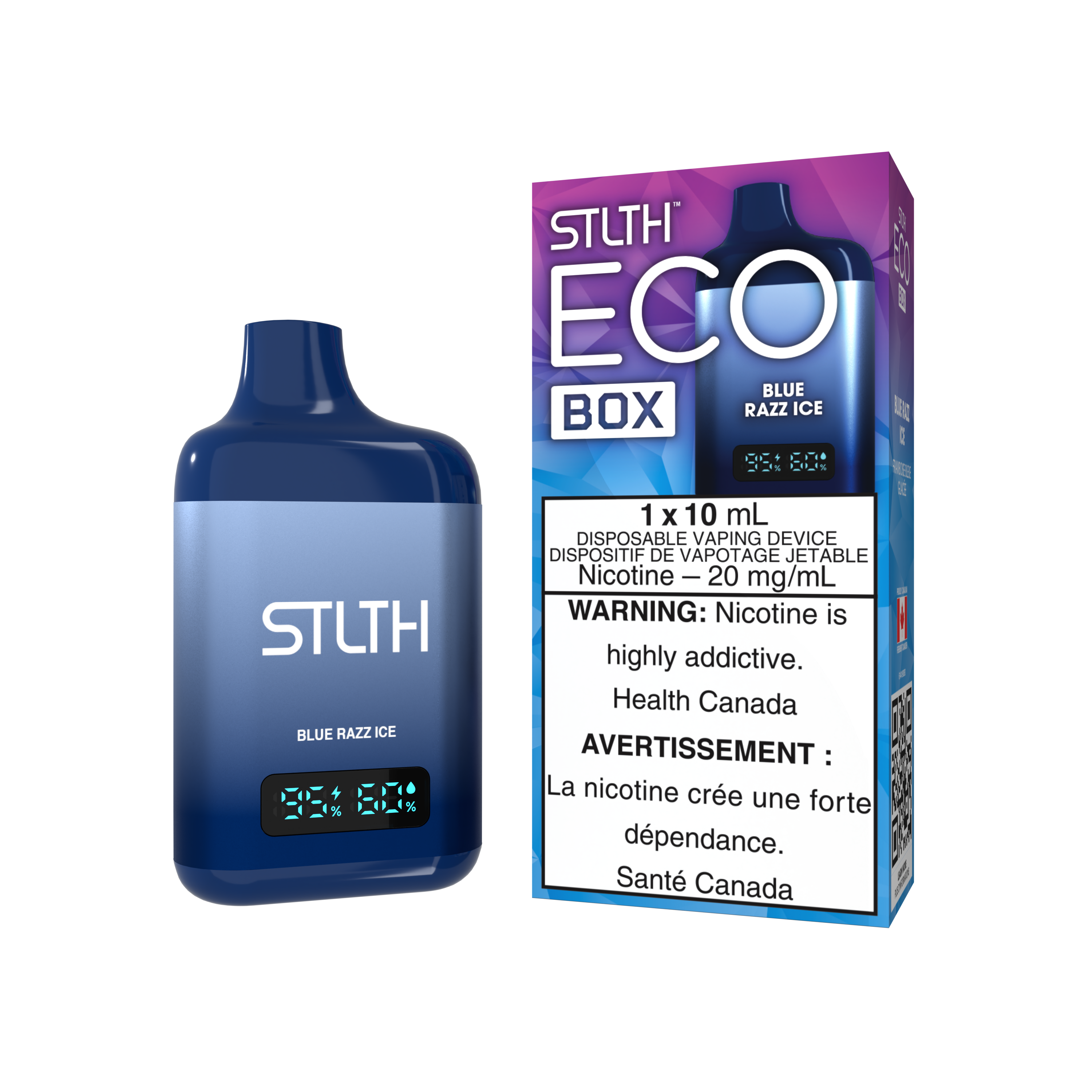 BLUE RAZZ ICE  - STLTH ECO BOX DISPOSABLE