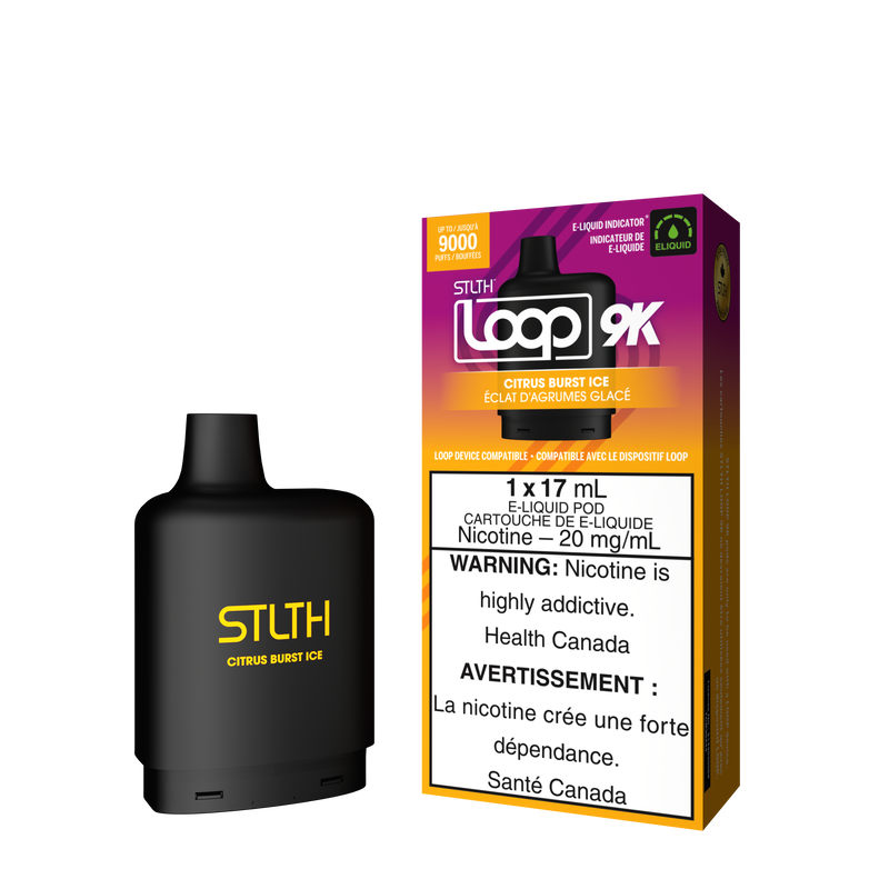 STLTH LOOP 9K POD - CITRUS BURST ICE (ONTARIO)