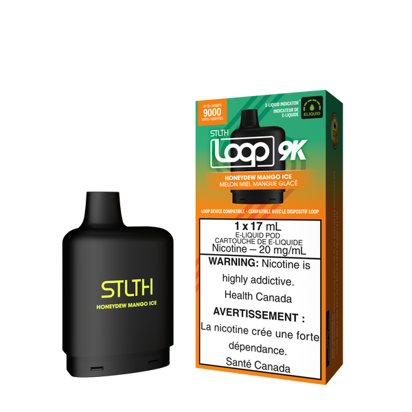 STLTH LOOP 9K POD - HONEYDEW MANGO ICE