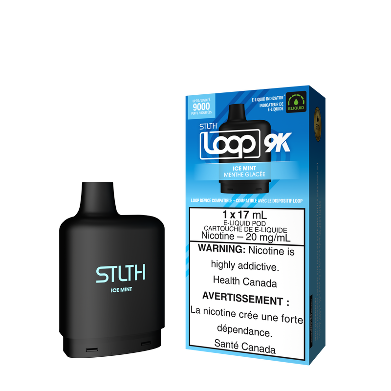 STLTH LOOP 9K POD - ICE MINT