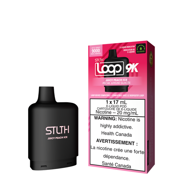 STLTH LOOP 9K POD - JUICY PEACH ICE (ONTARIO)