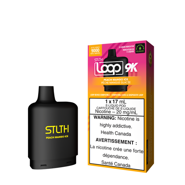 STLTH LOOP 9K POD - PEACH MANGO ICE