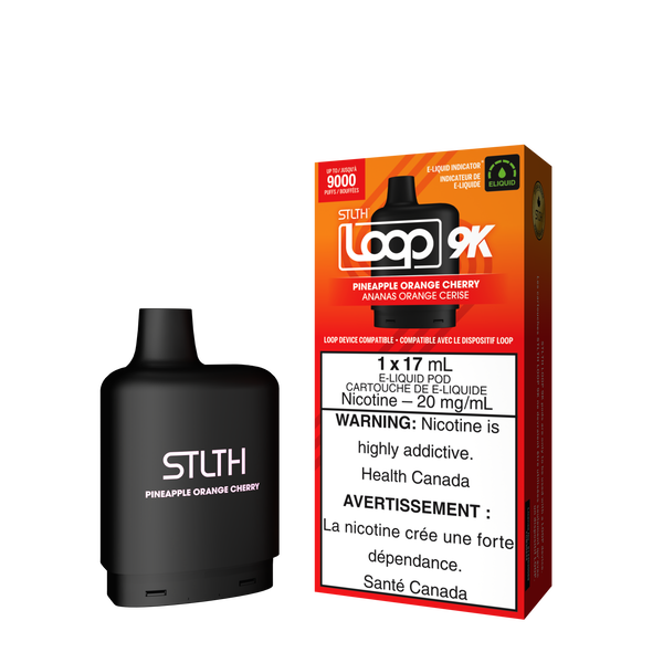 STLTH LOOP 9K POD - PINEAPPLE ORANGE CHERRY (ONTARIO)