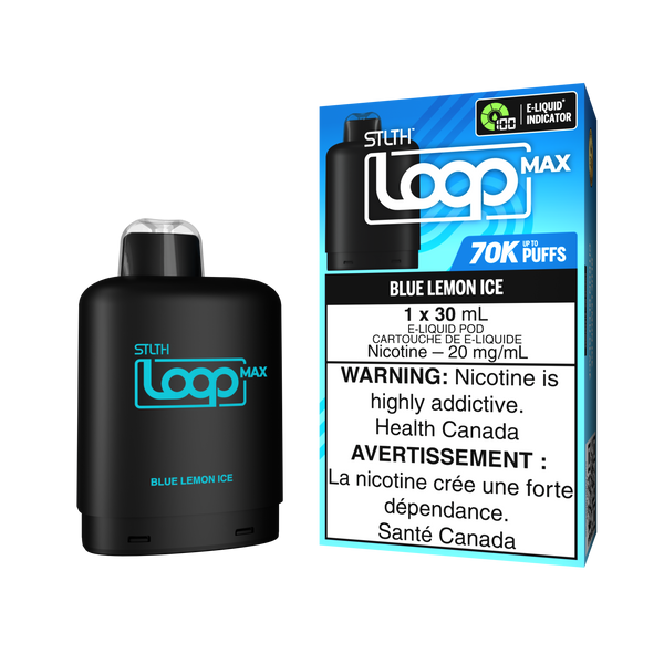 BLUE LEMON ICE - STLTH LOOP MAX (30mL) (ONTARIO)