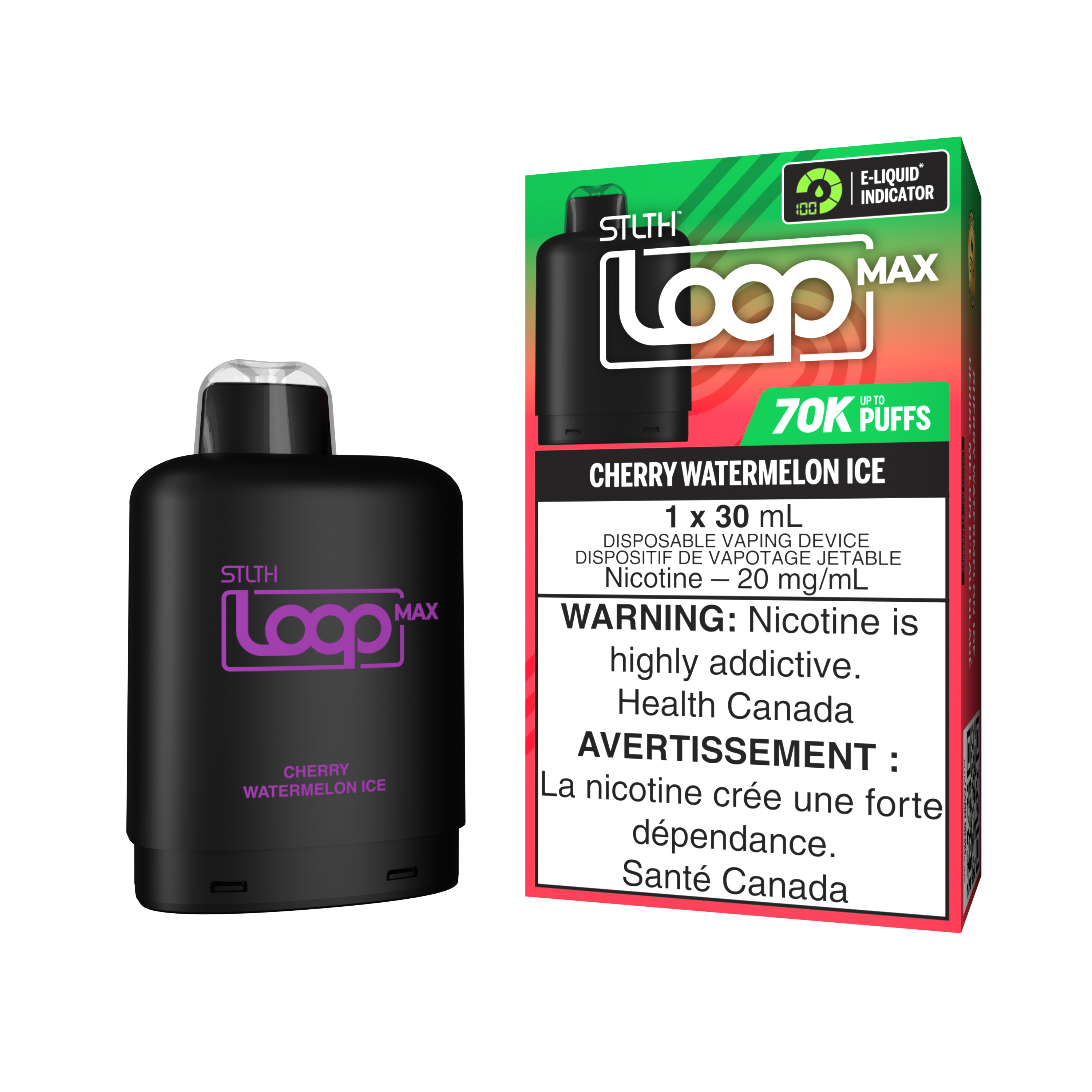 Loop Max Pod - Cherry Watermelon Ice