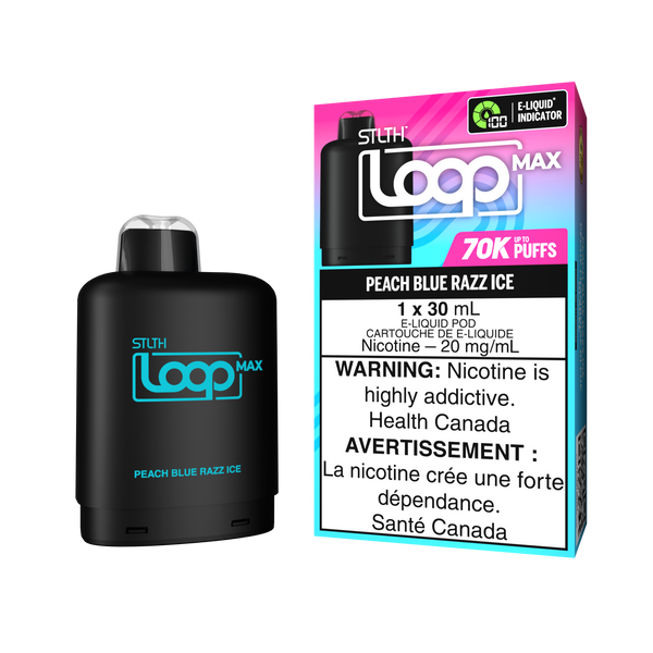 PEACH BLUE RAZZ ICE - STLTH LOOP MAX (30mL) (ONTARIO)