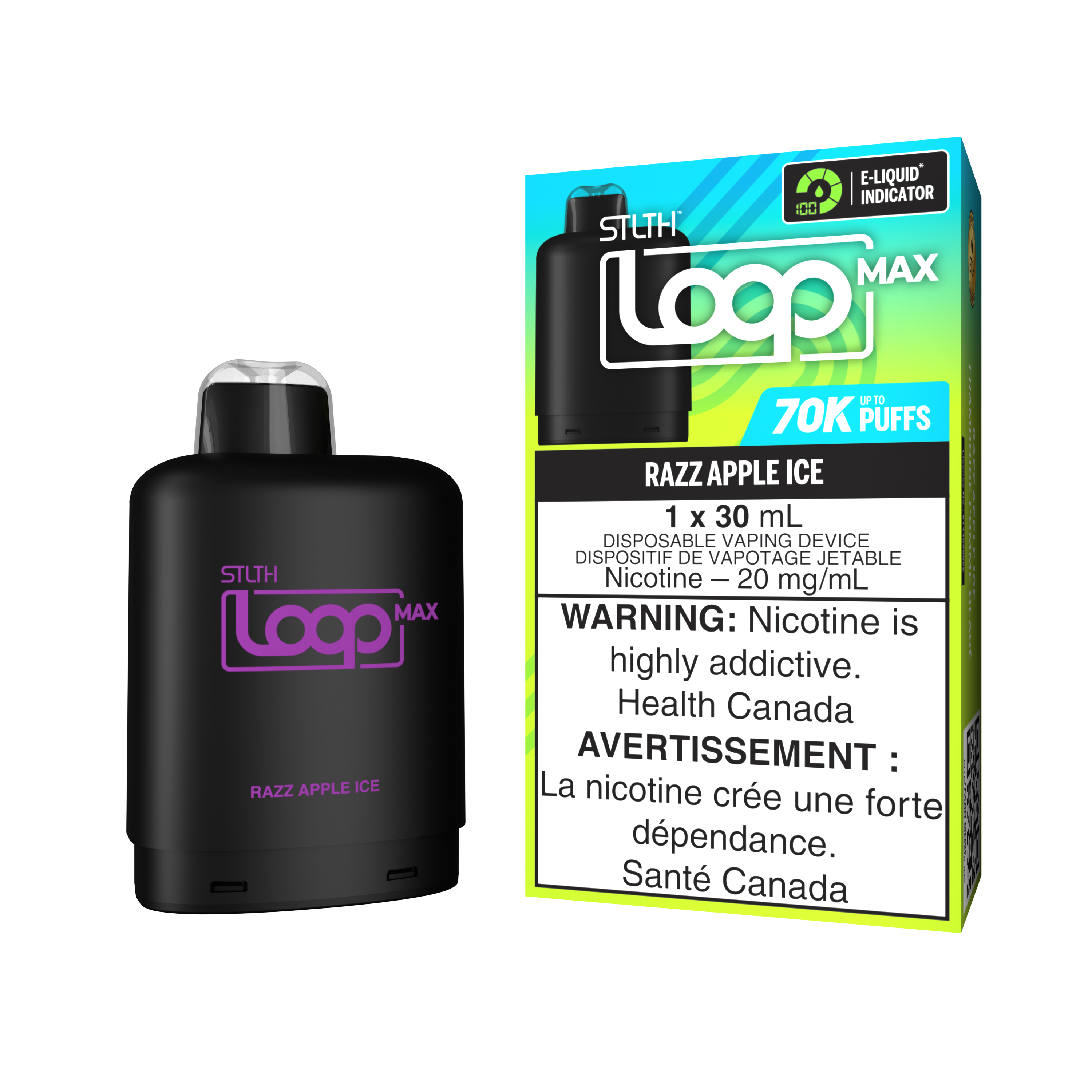 Loop Max Pod - Razz Apple Ice
