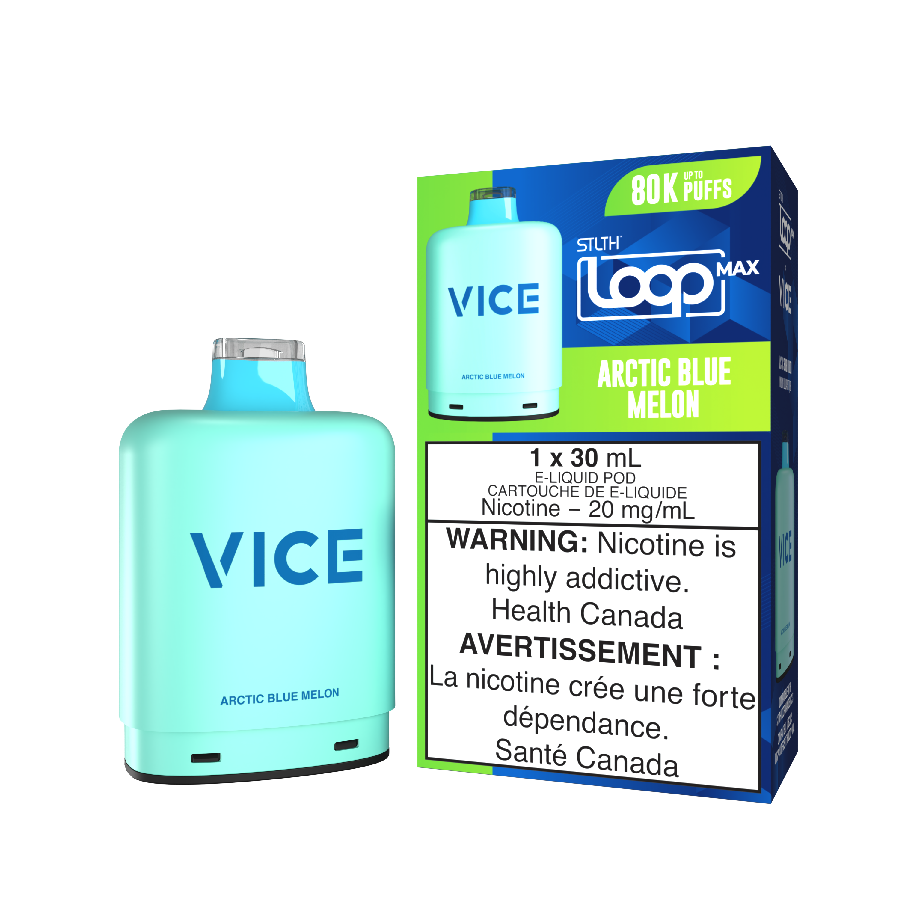 ARCTIC BLUE MELON - STLTH LOOP MAX X VICE (30mL) *LOOP MAX DEVICE REQUIRED*